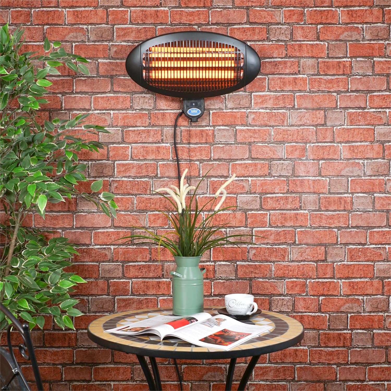 Balcony heater